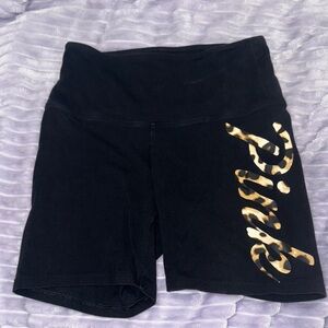 PINK Victoria's Secret Cheetah Print Bike Shorts